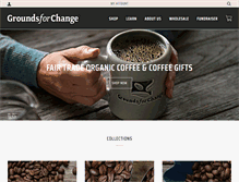 Tablet Screenshot of groundsforchange.com